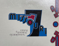 1970's 1980's Menu MISSOURI 7 Eating & Drinking Establishment Mystery Location