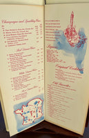 1970's Original TOP OF THE ROCK Restaurant Menu Chicago Illinois