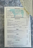 1984 ED DEBEVIC'S Short Orders Deluxe Restaurant Menu Beverly Hills Torrance CA
