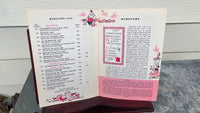 1954 McHenry's TAIL O' THE COCK Restaurant Wine List Menu & Maps Los Angeles CA