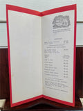 1970's THE HIDEAWAY RESTAURANT Original Dinner Menu St. Charles Illinois