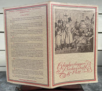 1980 CLINKERDAGGER BICKERSTAFF & PETT'S Laminated Dinner Menu Washington