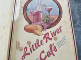 1980's LITTLE RIVER CAFE Restaurant Menu Michigan Burkett Family