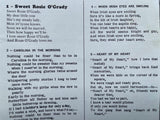 Vintage ROSIE O'GRADY'S Beef & Booze Restaurant Song Lyrics Eatontown New Jersey