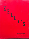 1960's Signed Original Restaurant Menu KELLY'S Of Naples Long Beach California