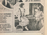 1918 Herald Dorothy Dalton FLARE-UP SAL '49 Gold Western Saloon Dance Hall Girl