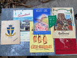 Vintage Lot of 30 CALIFORNIA Menus Original Restaurant Menu Collection