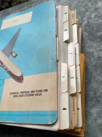 1979 BOEING 767 Parker Aerospace Technical Proposal Plans Nose Gear Steering