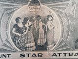 1918 Herald Dorothy Dalton FLARE-UP SAL '49 Gold Western Saloon Dance Hall Girl
