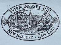 Vintage Menu POPPONESSET INN Restaurant New Seabury Cape Cod Nantucket Sound MA