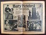1918 Rare Silent Film Herald MARY PICKFORD in M'LISS Movie Theatre Tonopah