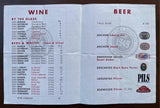 2004 Menu TAYLOR'S AUTOMATIC REFRESHER Ferry Building Marketplace San Francisco