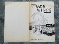 1950's CLUB TRADE WINDS Restaurant Menu Topeka Kansas Tiki Style