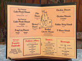 1978 PHIL SMIDT AND SON Restaurant Menu Lake Perch Frog Legs Hammond Indiana