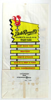 1980's DICK RUSSELL'S Famous Bar-B-Q Restaurant Mobile Alabama Original Menu Lot