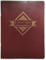 1980's Original Menu UNCLE SAL'S Italian Restaurant Scottsdale Arizona