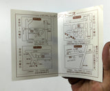 Vintage Mini Brochure RISTORANTE ITALIANO ANTONIO'S Restaurant Osaka Japan
