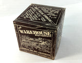 Vintage Box Drinks Menu THE WAREHOUSE Restaurant Marina Del Rey California