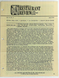 1973 Restaurant Reviews Hotel Bel-Air Kavkaz La Fayette Jean's Blue Room L.A.