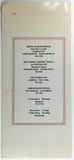 1960's Vintage Menu CASA ROMANO - THE SCHINE INN Restaurant Massena New York