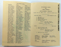 1980 Music THE ORATORIO CHORUS & Brass Ensemble California University Northridge