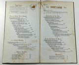 1970 Original Menu THE BOAR'S HEAD INN Restaurant Dearborn Heights Michigan