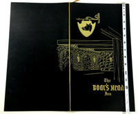 1970 Original Menu THE BOAR'S HEAD INN Restaurant Dearborn Heights Michigan