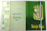 1966 Original Lunch Menu BELANGER HOUSE Restaurant Royal Oak Michigan