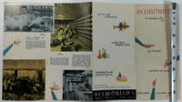 1960's DELMONICO'S Restaurant Brochure With Photos Mexico City
