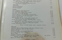 1980's Original Menu MAC KINNON'S Restaurant Northville Michigan