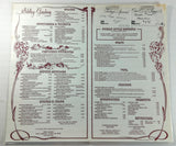 1993 Original Laminated Menu SIBLEY GARDENS Restaurant Trenton Michigan