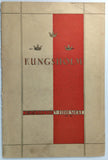 1938 Original Menu KUNGSHOLM New York Restaurant E. 55th Prix Fixe Dinner $1.50