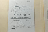 1938 Original Menu KUNGSHOLM New York Restaurant E. 55th Prix Fixe Dinner $1.50