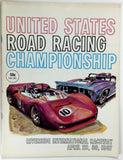 1967 Official Program United States ROAD RACING CHAMPIONSHIP Riverside Raceway