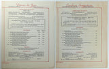 1955 Lunch Dinner Menu Lot SHERATON HOTELS Restaurant Research Kitchen Items