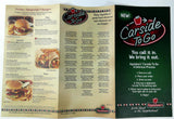 Original APPLEBEE'S CARSIDE TO GO Menu Lot of 2