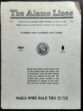 1923 Newsletter THE ALAMO LINES Alamo Iron Works San Antonio Texas Steel Supply