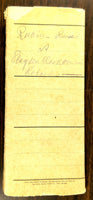 1896 SLAYDEN CLARKSON & ROBARDS Financial Statement Bexar County Texas Cotton