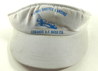 Vintage Sun Visor Hat 1st SPACE SHUTTLE LANDING Edwards Air Force Base Californi
