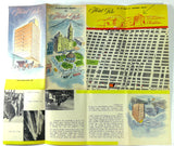 1958 HOTEL RIO Monterrey Mexico Brochures Room Rates Map