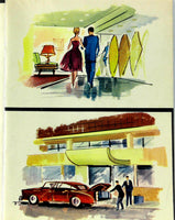 1958 HOTEL RIO Monterrey Mexico Brochures Room Rates Map