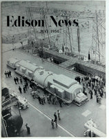 May 1954 EDISON NEWS Newsletter Magazine SCE Southern California Edison