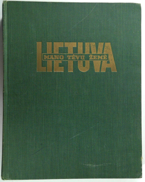 1961 Lithuania LIETUVA Mano Tevu Zeme History Photographs
