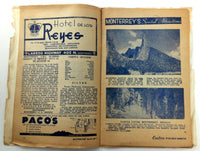 1958 MONTERREY Mexico Travel Tourist Guide Book & Map Hotels Shopping Chareadas