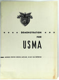 1946 Restricted Ordnance Demonstration U.S. Military Academy WEST POINT Aberdeen