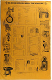 1970's Huge Menu HECTOR'S BOARDING HOUSE Restaurant Portsmouth New Hampshire