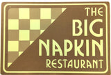 1970's Original Breakfast Menu THE BIG NAPKIN Restaurant Murfreesboro Tennesee