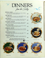 1950's Original Menu THE CAPE CODDER Sea Food Restaurant