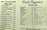 1945 Menu HOTEL ASTOR ROOF DINNER WWII OPA War Ration New York Mayor LaGuardia