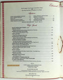 1970's Original Dinner Menu EDMUNDS Restaurant